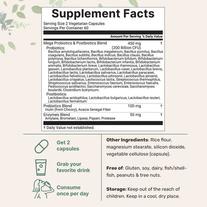 Velixis Mega Probiotics Veggie Capsules