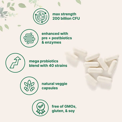 Velixis Mega Probiotics Veggie Capsules