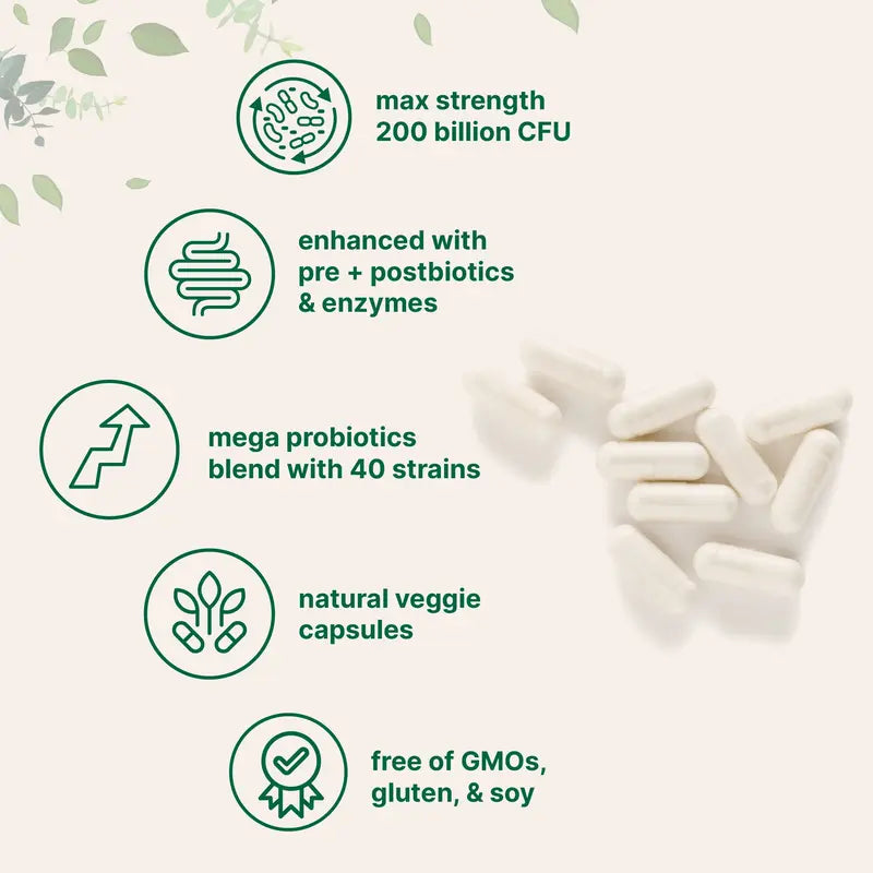 Velixis Mega Probiotics Veggie Capsules